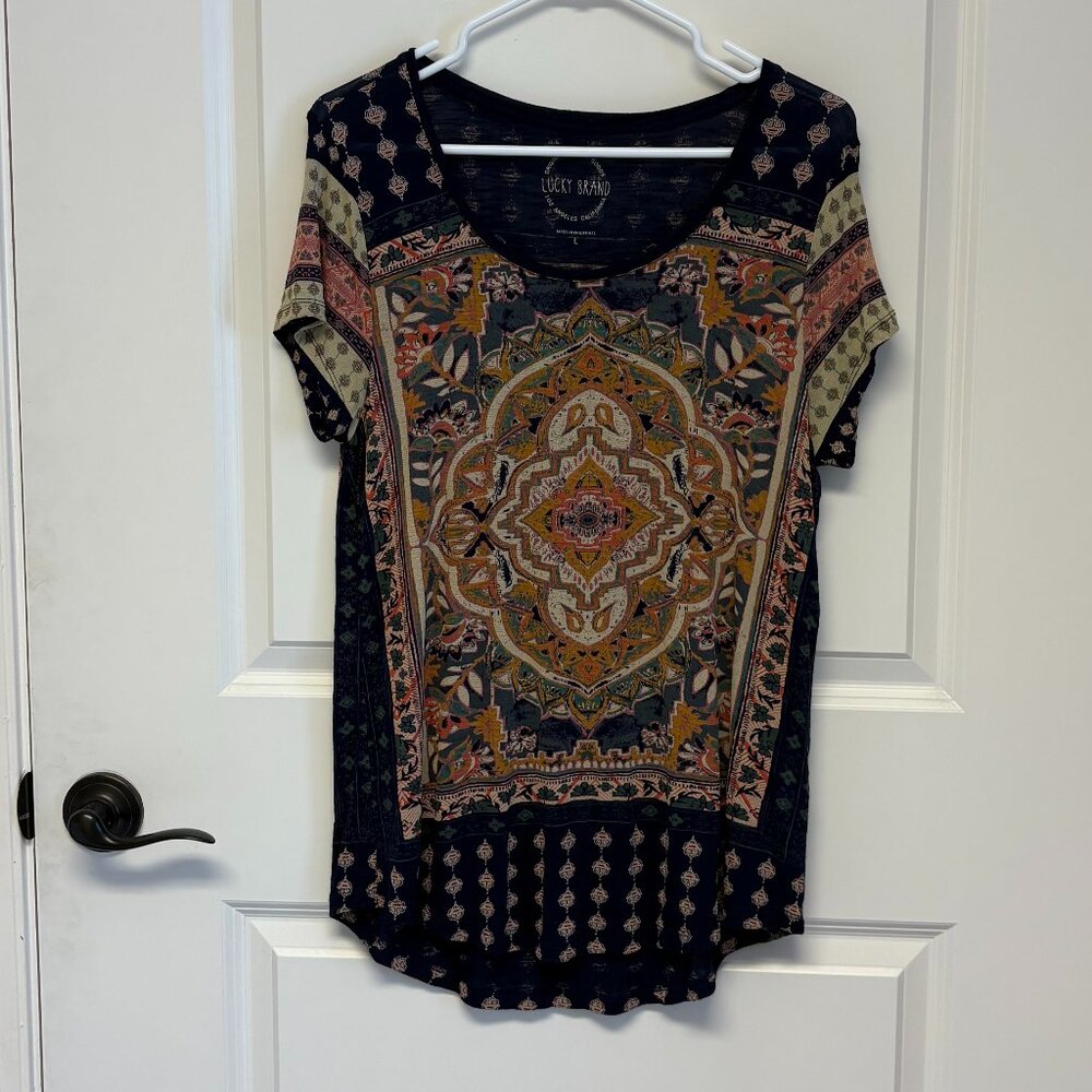Women's boho t-shirt